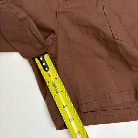 Prana Tess Shorts 5” Brown New with Tags Size 10 - Picture 9 of 9